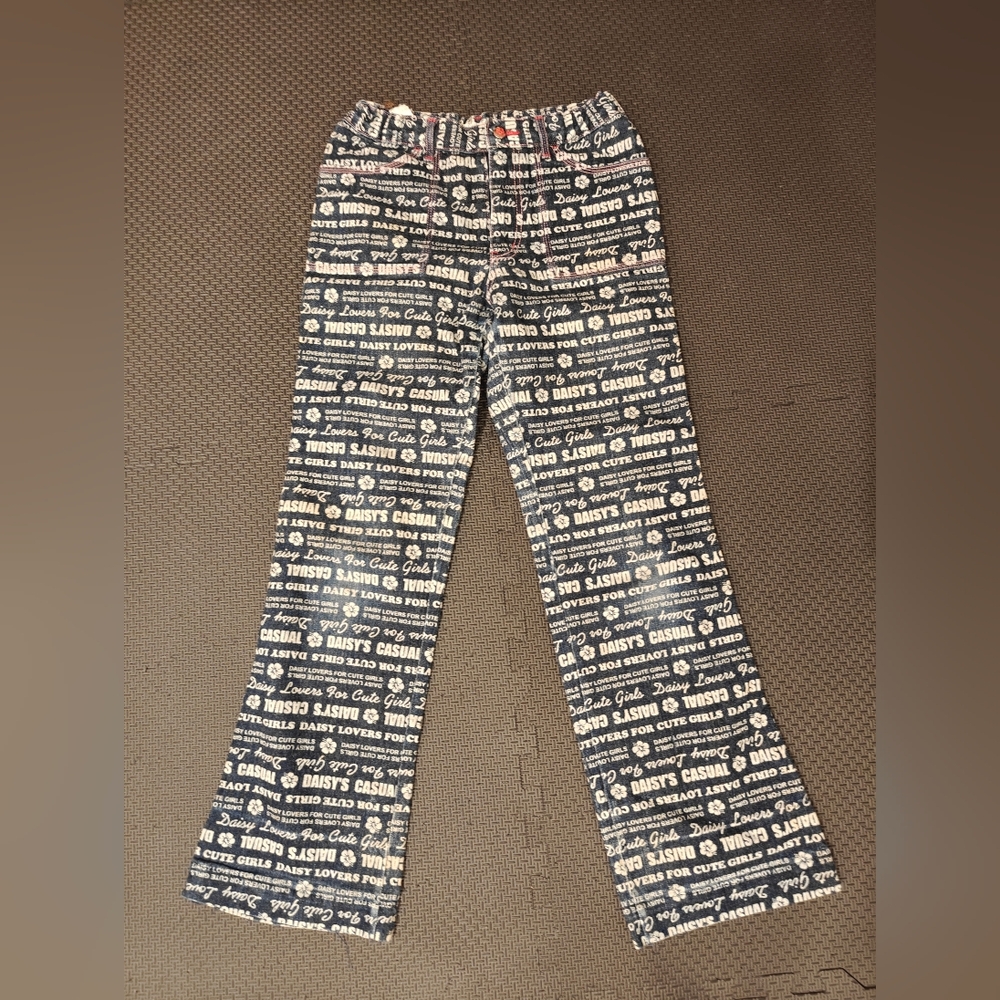 Japanese Brand Daisy Lovers Logo Denim Jeans 25